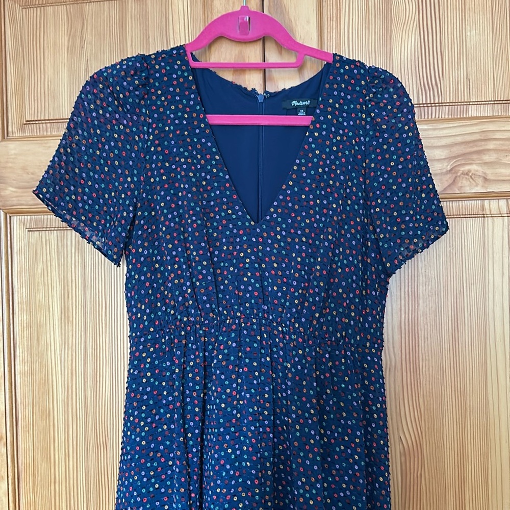 Madewell polka dot dress